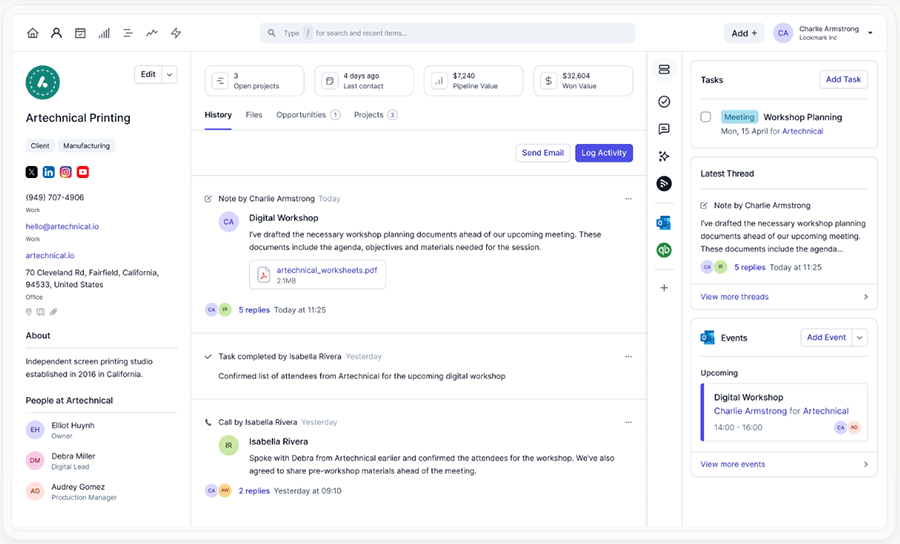 Nutshell – AI CRM for SMB Teams