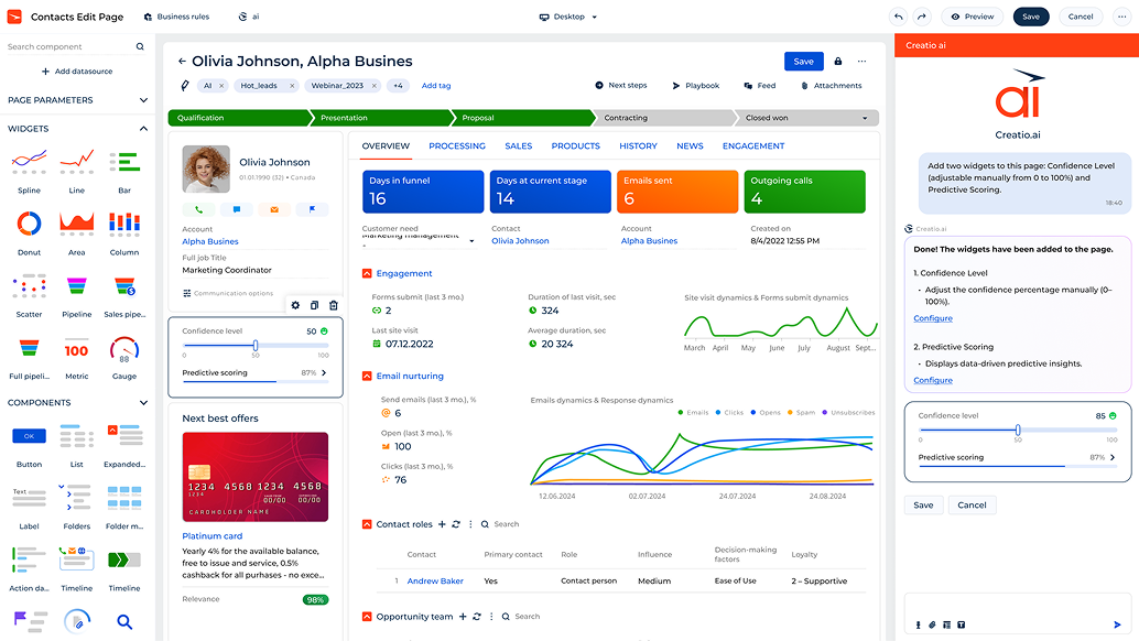 Microsoft Dynamics 365 Sales – AI CRM