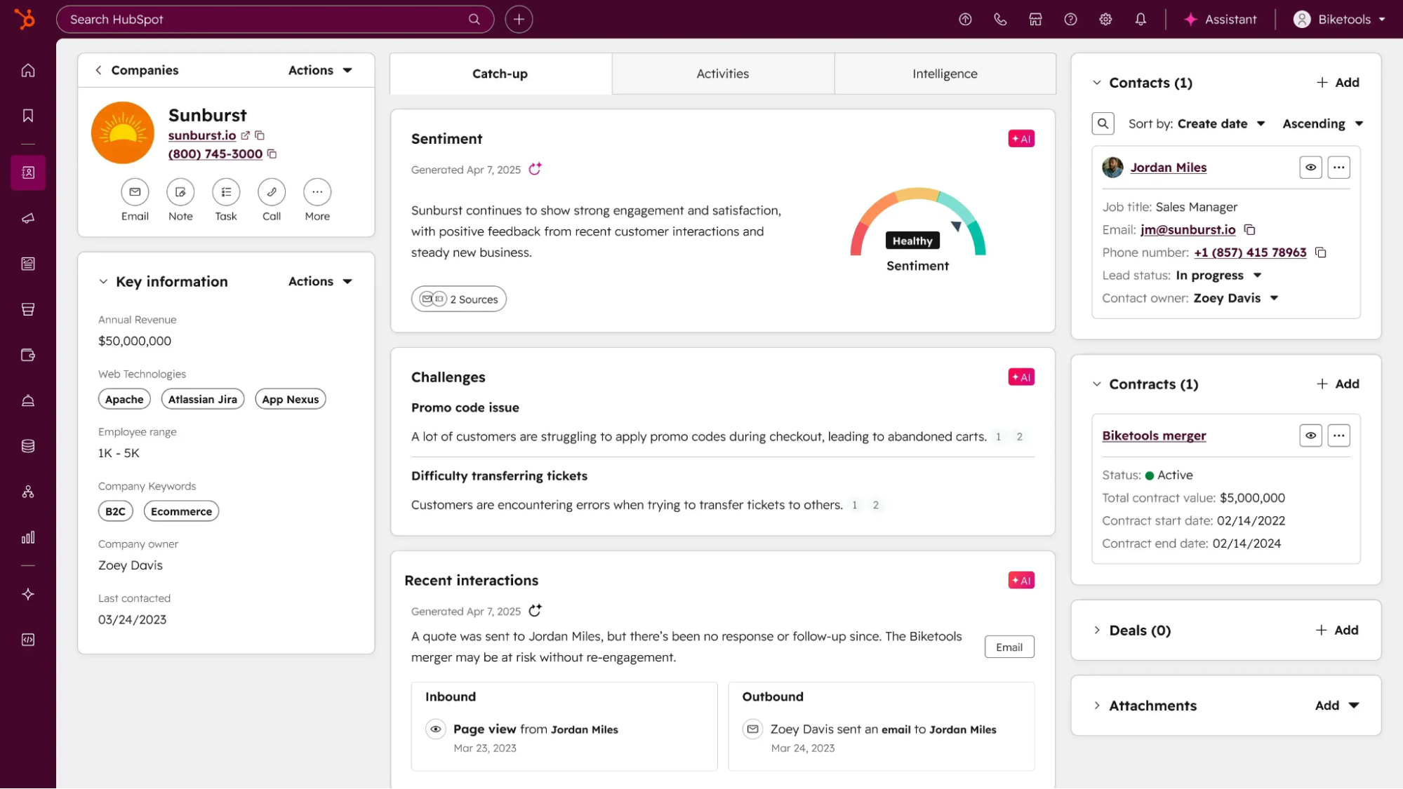 Creatio – AI CRM for Agentic Workflows